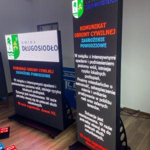 Mobilne Wyświetlacze LED - bezpieczeństwo i informacja 24/7